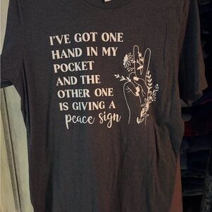 Bella Canvas Charcoal Graphic Tee